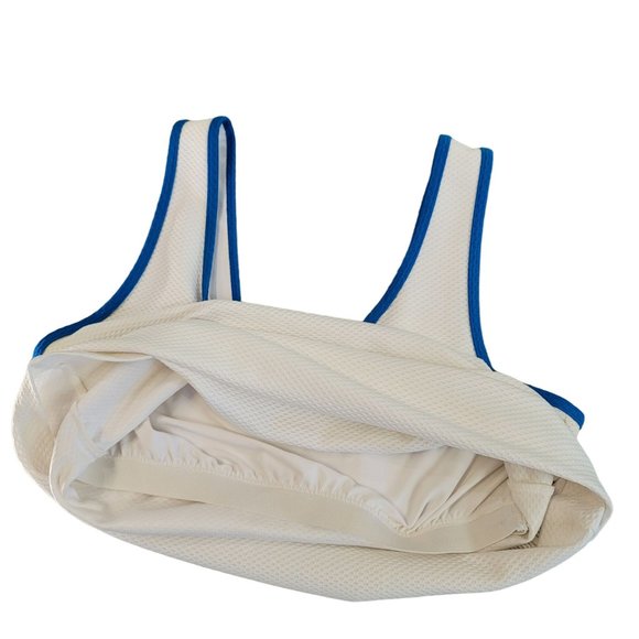 Puma Slazenger wicking stretch breathable yoga golf tennis tank top shelf bra M - Picture 5 of 5